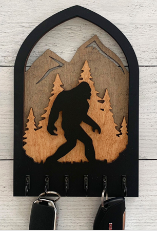 imagem do arquivo vetor para download Suporte para Chaves do Bigfoot