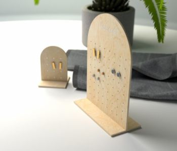 imagem do arquivo vetor para download Suporte para Exibição de Brincos
