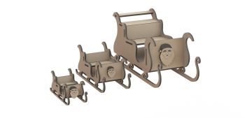 imagem do arquivo vetor para download TRENO PAPAI NOEL MODELO