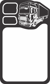 imagem do arquivo vetor para download Tabua de madeira de caminhão