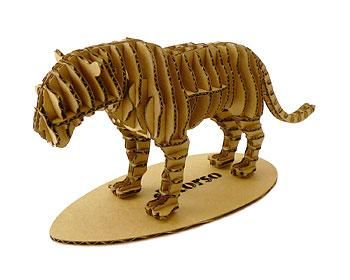 imagem do arquivo vetor para download Tigre 3D