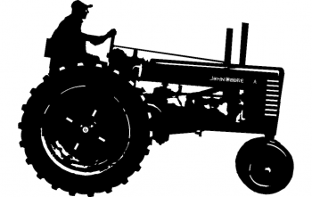 imagem do arquivo vetor para download Trator John Deere