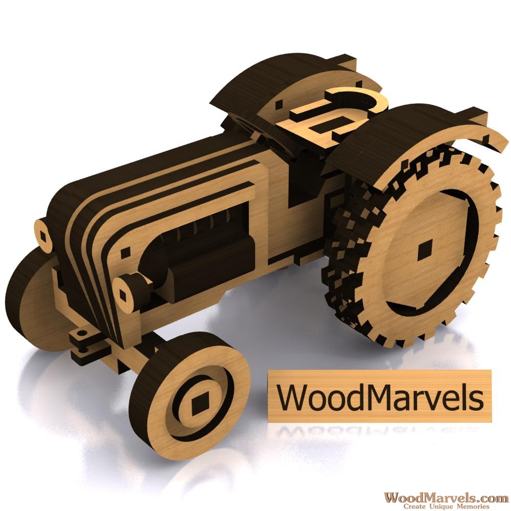 imagem do arquivo vetor para download Trator  de brinquedo 