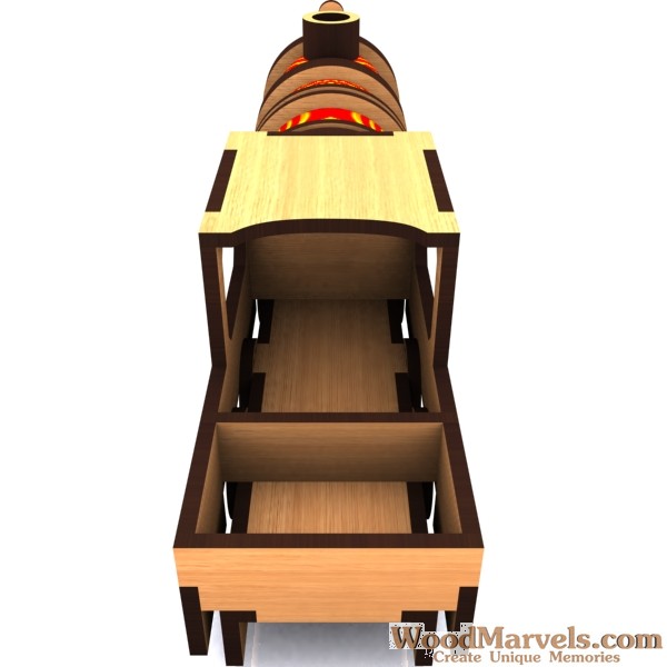 imagem do arquivo vetor para download Trem de Brinquedo 