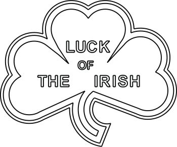 imagem do arquivo vetor para download Trevo de 4 folhas