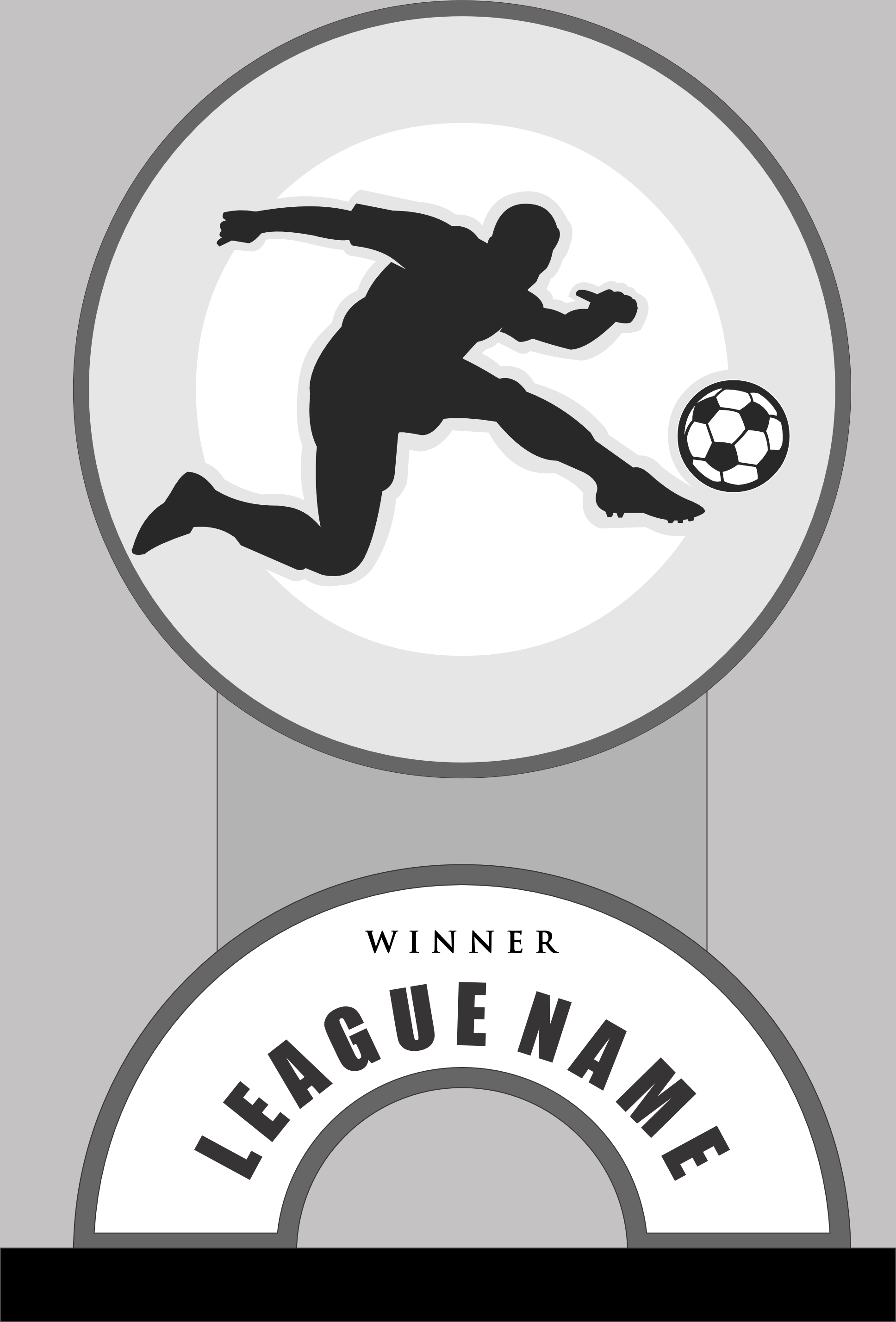 imagem do arquivo vetor para download Troféu Liga Vencedora