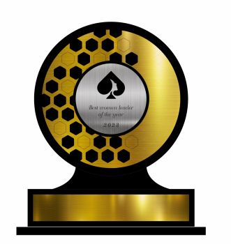 imagem do arquivo vetor para download Troféu Melhor Líder Feminina