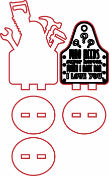 imagem do arquivo vetor para download Troféu Pai das Ferramentas