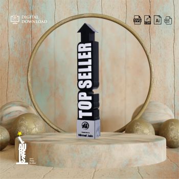 imagem do arquivo vetor para download Troféu TOP SELLER