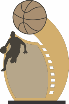 imagem do arquivo vetor para download Troféu de Basquete