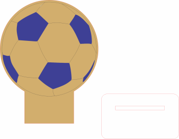 imagem do arquivo vetor para download Troféu de Futebol