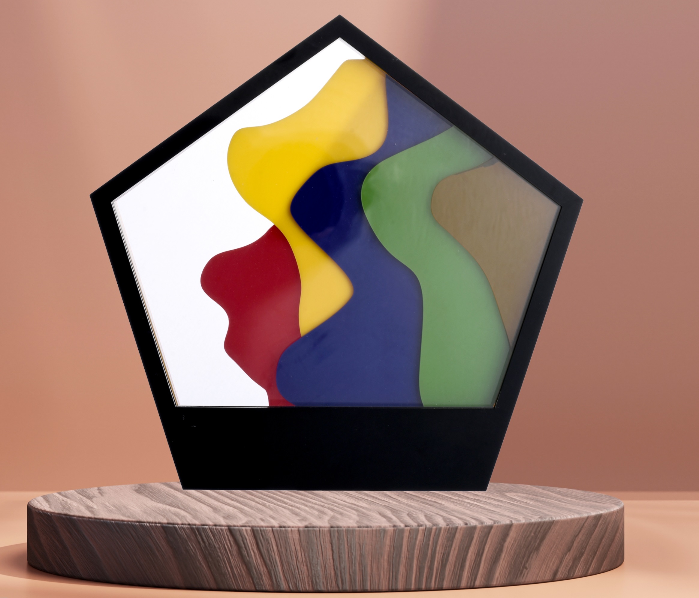 imagem do arquivo vetor para download Troféu multicolorido