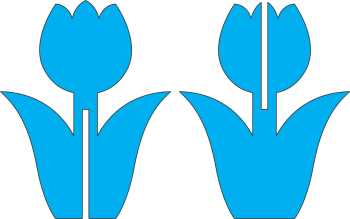 imagem do arquivo vetor para download Tulipa