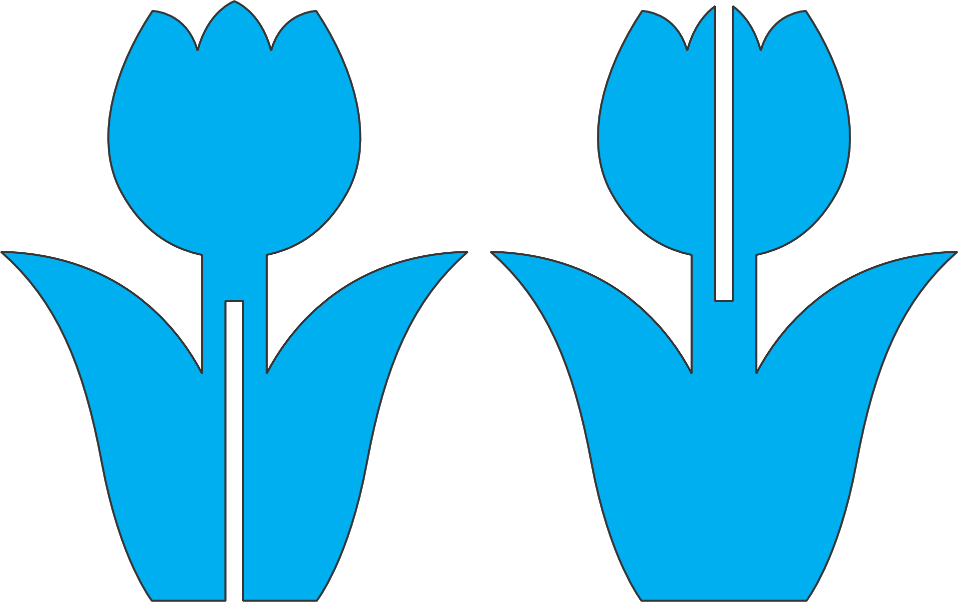 imagem do arquivo vetor para download Tulipa
