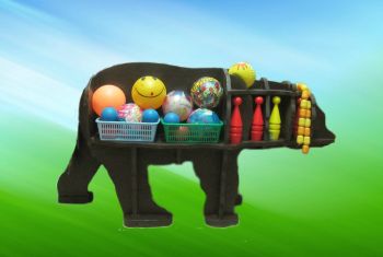 imagem do arquivo vetor para download Urso estante modelo 