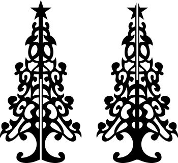 imagem do arquivo vetor para download Vetor Arvore natal 