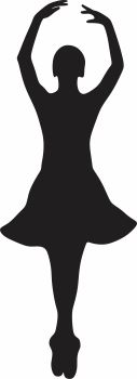 imagem do arquivo vetor para download Vetor Bailarina