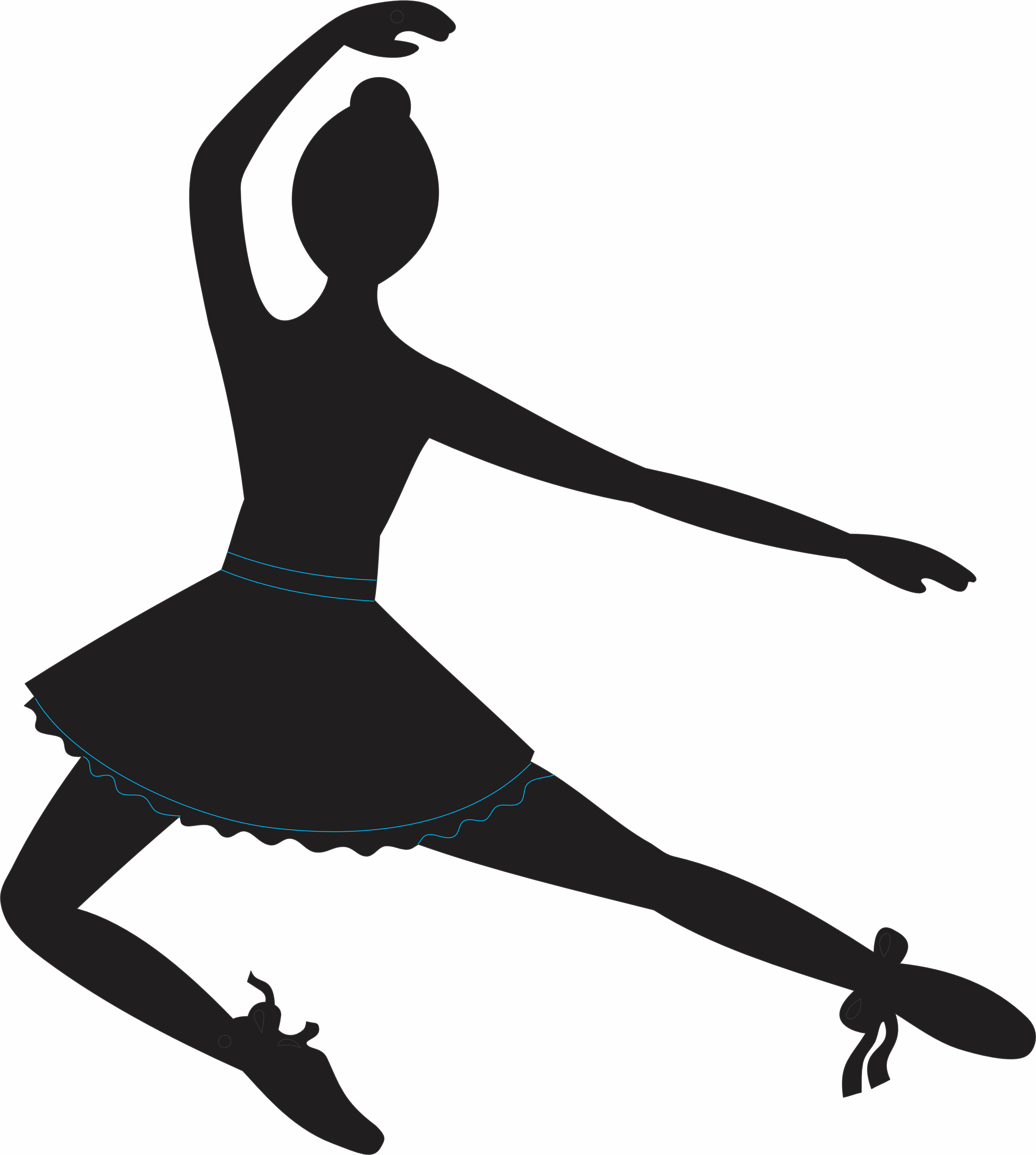 imagem do arquivo vetor para download Vetor Bailarina