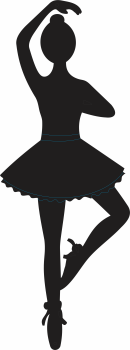 imagem do arquivo vetor para download Vetor Bailarina