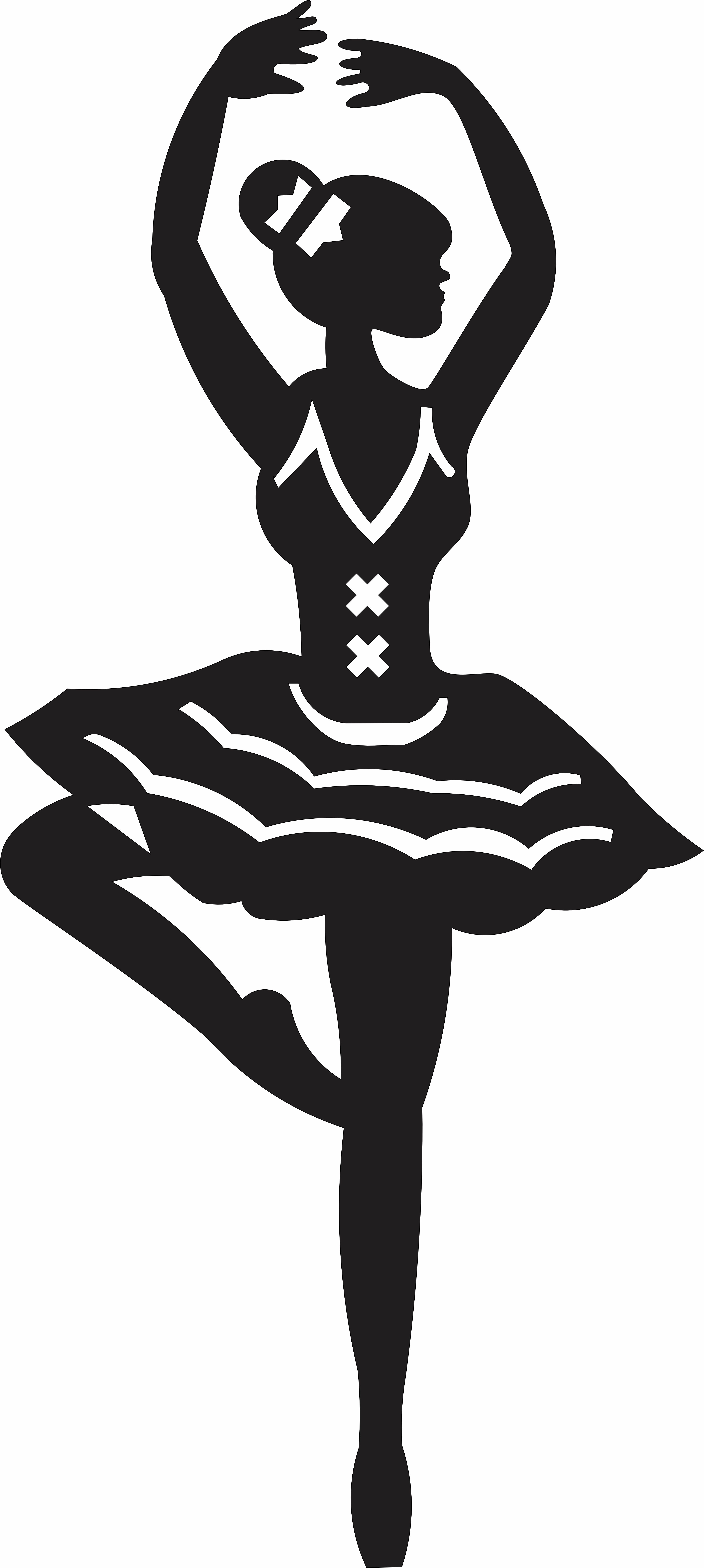 imagem do arquivo vetor para download Vetor Bailarina 