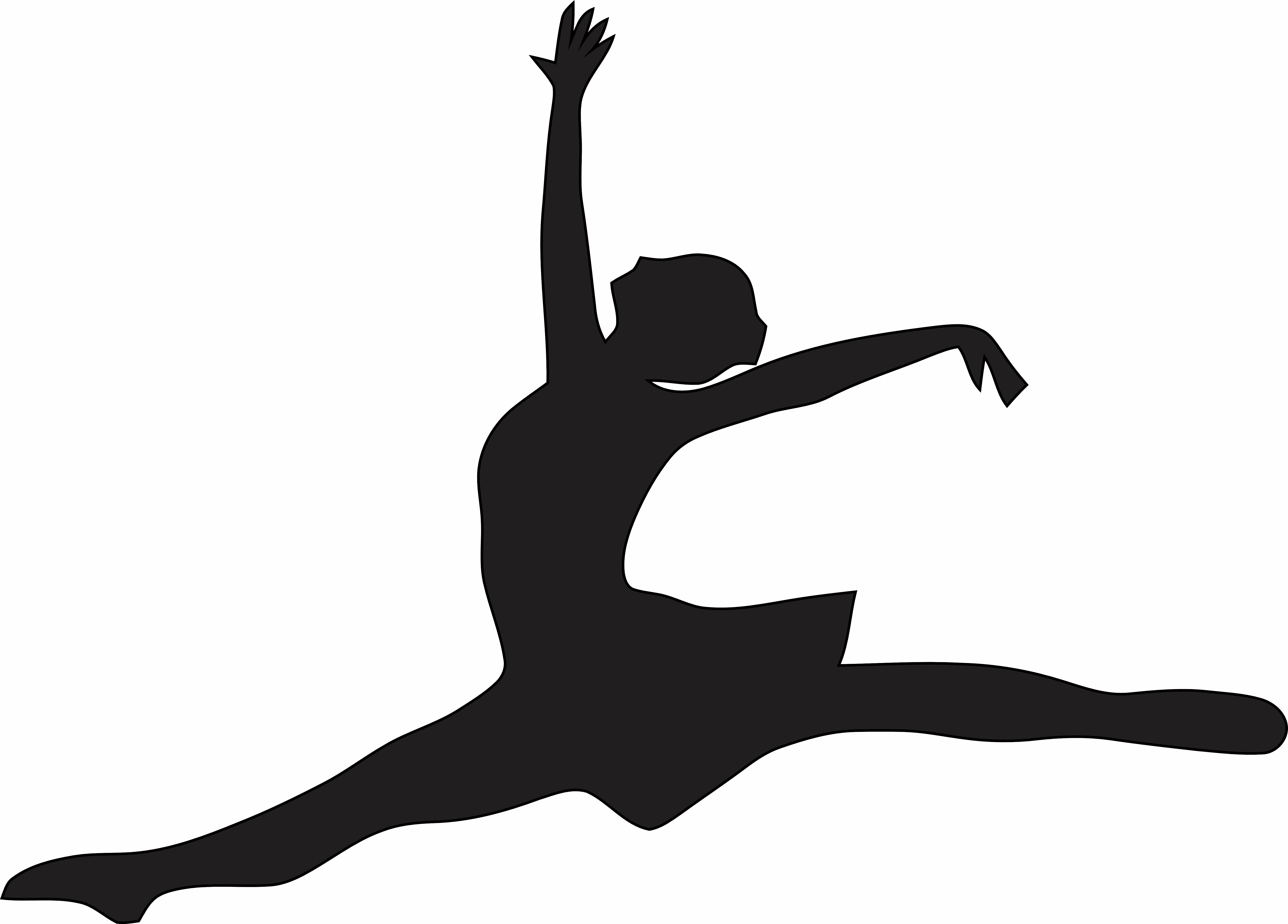 imagem do arquivo vetor para download Vetor Bailarina 