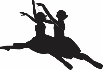 imagem do arquivo vetor para download Vetor Bailarina 