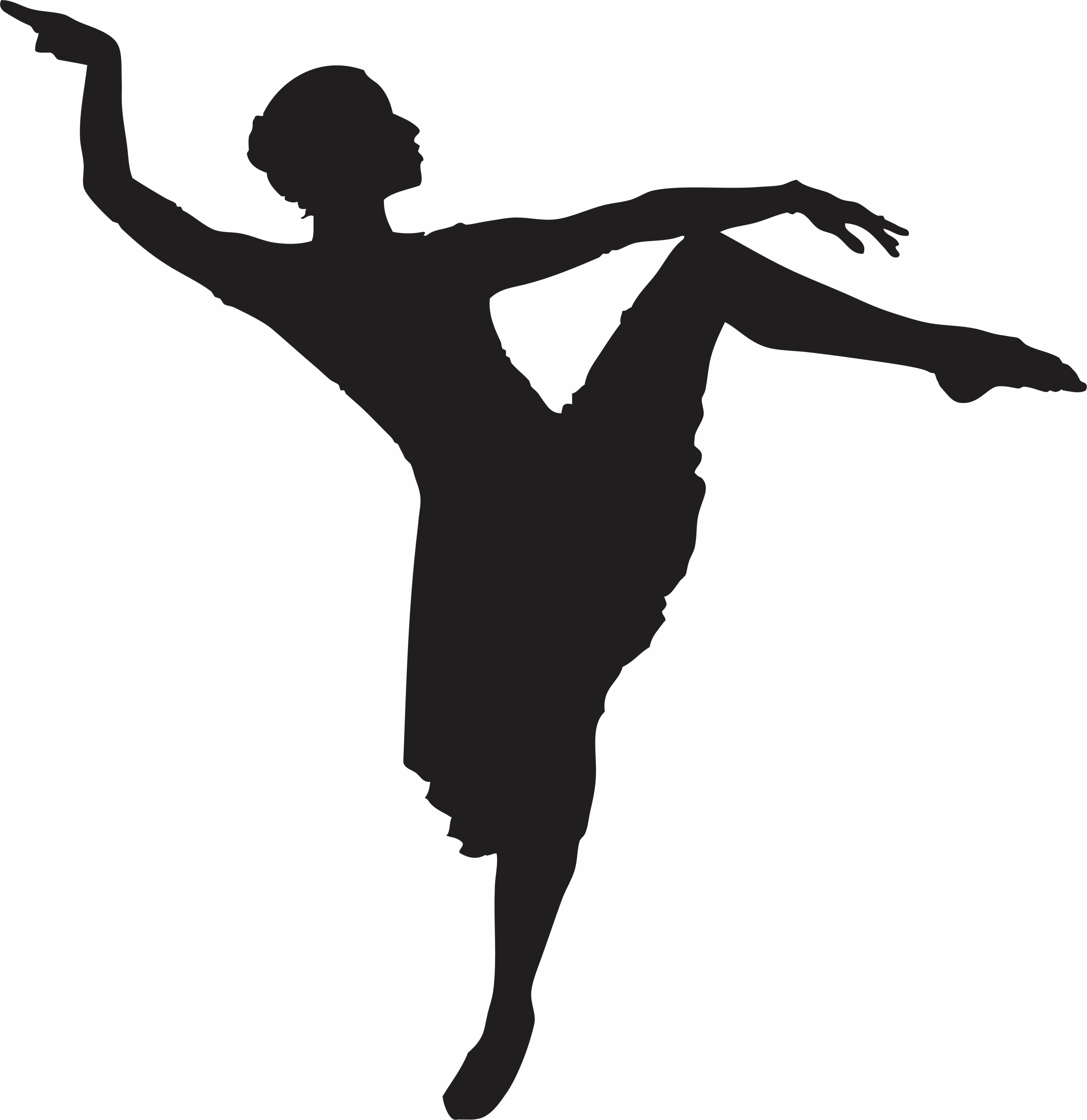 imagem do arquivo vetor para download Vetor Bailarina 