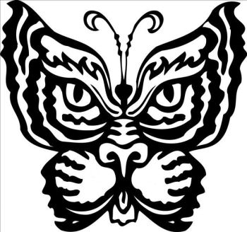imagem do arquivo vetor para download Vetor Borboleta Tigre