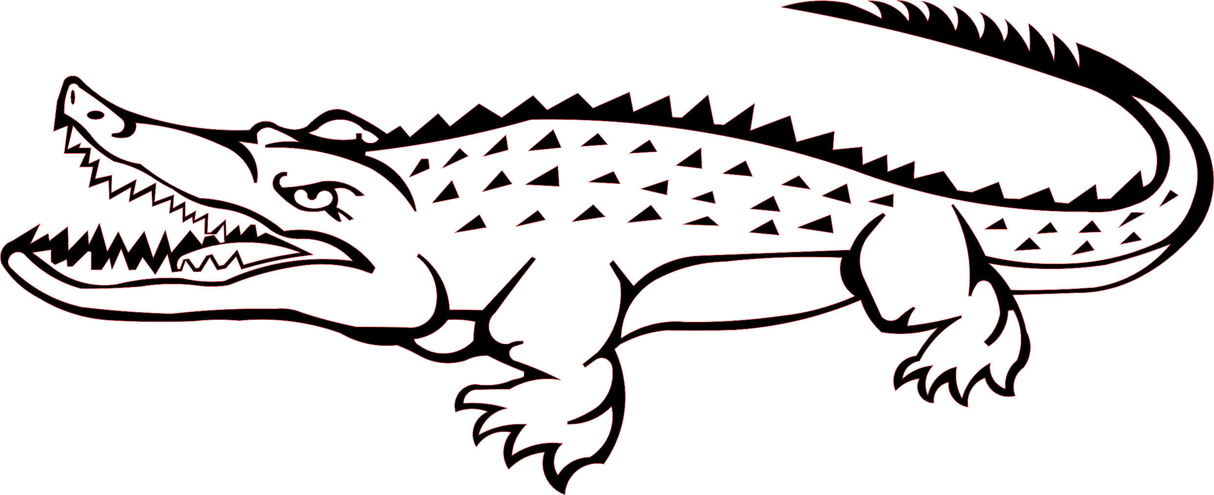 imagem do arquivo vetor para download Vetor Crocodilo 