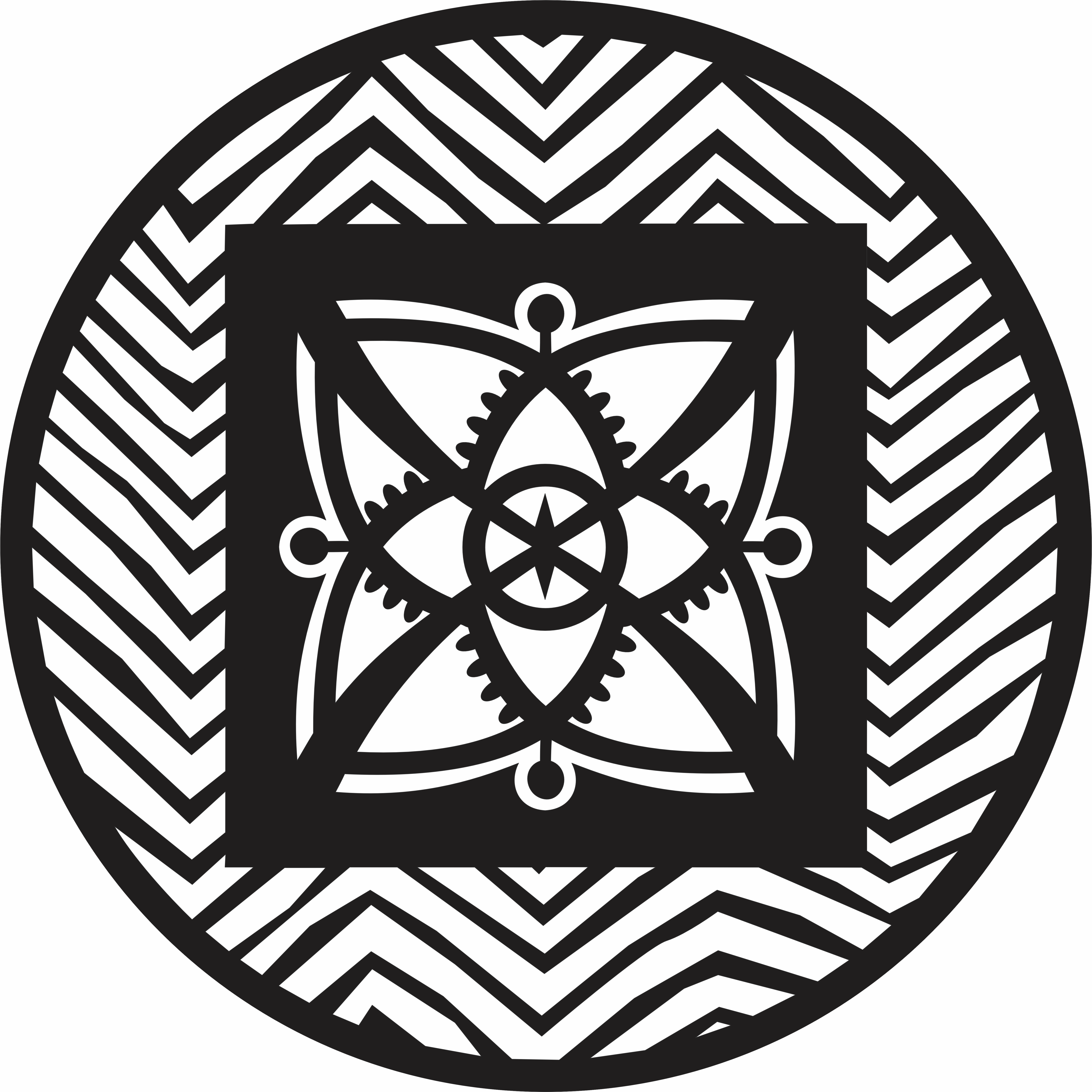 imagem do arquivo vetor para download Vetor Mandala