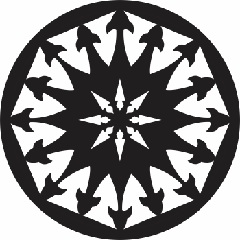 imagem do arquivo vetor para download Vetor Mandala