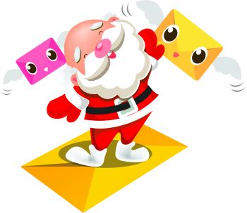 imagem do arquivo vetor para download Vetor Natalino papai Noel 