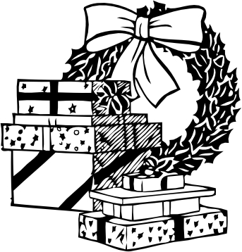 imagem do arquivo vetor para download Vetor Natalino Presentes 