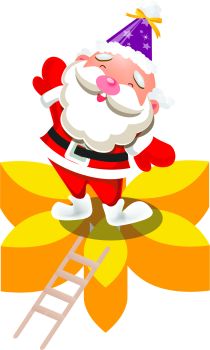 imagem do arquivo vetor para download Vetor Natalino papai Noel