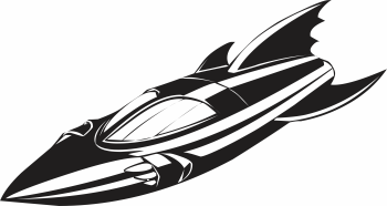 imagem do arquivo vetor para download Vetor Nave 