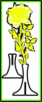 imagem do arquivo vetor para download Vetor ROSA NO VASO