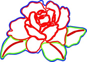 imagem do arquivo vetor para download Vetor Rosa