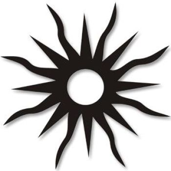 imagem do arquivo vetor para download Vetor Sol