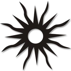 imagem do arquivo vetor para download Vetor Sol
