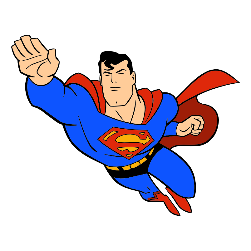 imagem do arquivo vetor para download Vetor Super Homem 