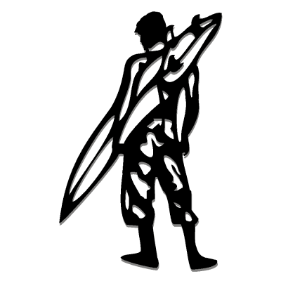 imagem do arquivo vetor para download Vetor Surfista 