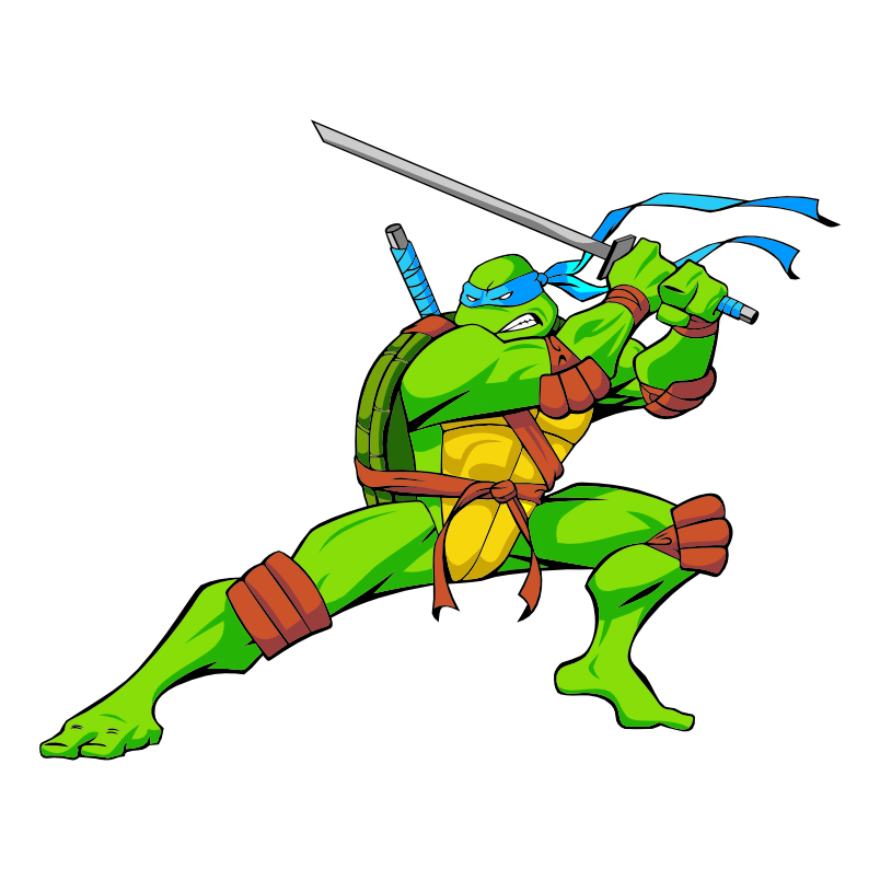 imagem do arquivo vetor para download Vetor Tartaruga ninja