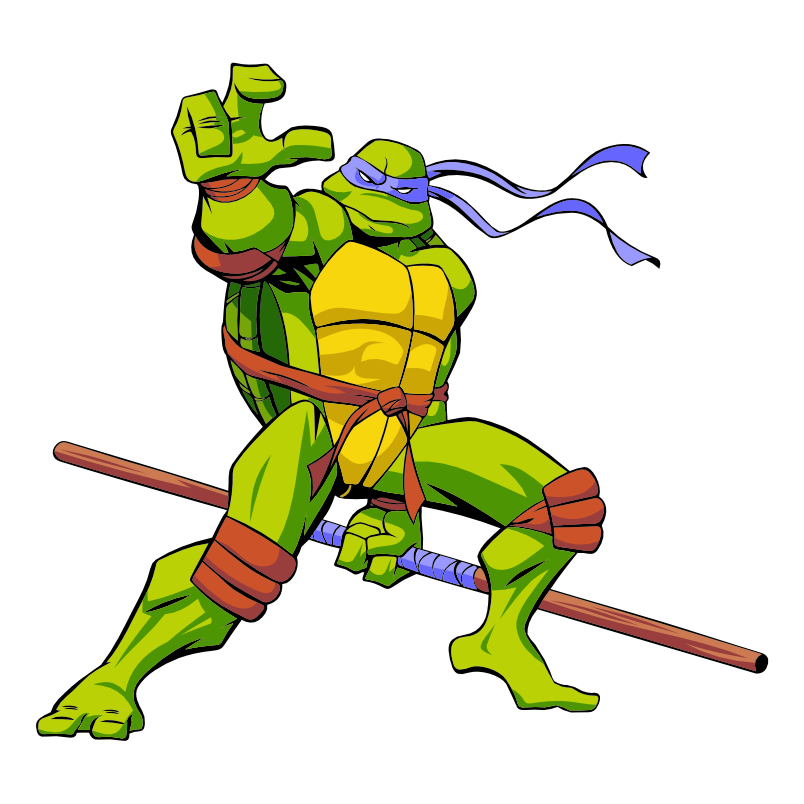 imagem do arquivo vetor para download Vetor Tartaruga ninja 