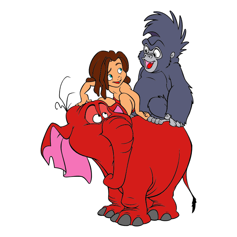 imagem do arquivo vetor para download Vetor Tarzan 