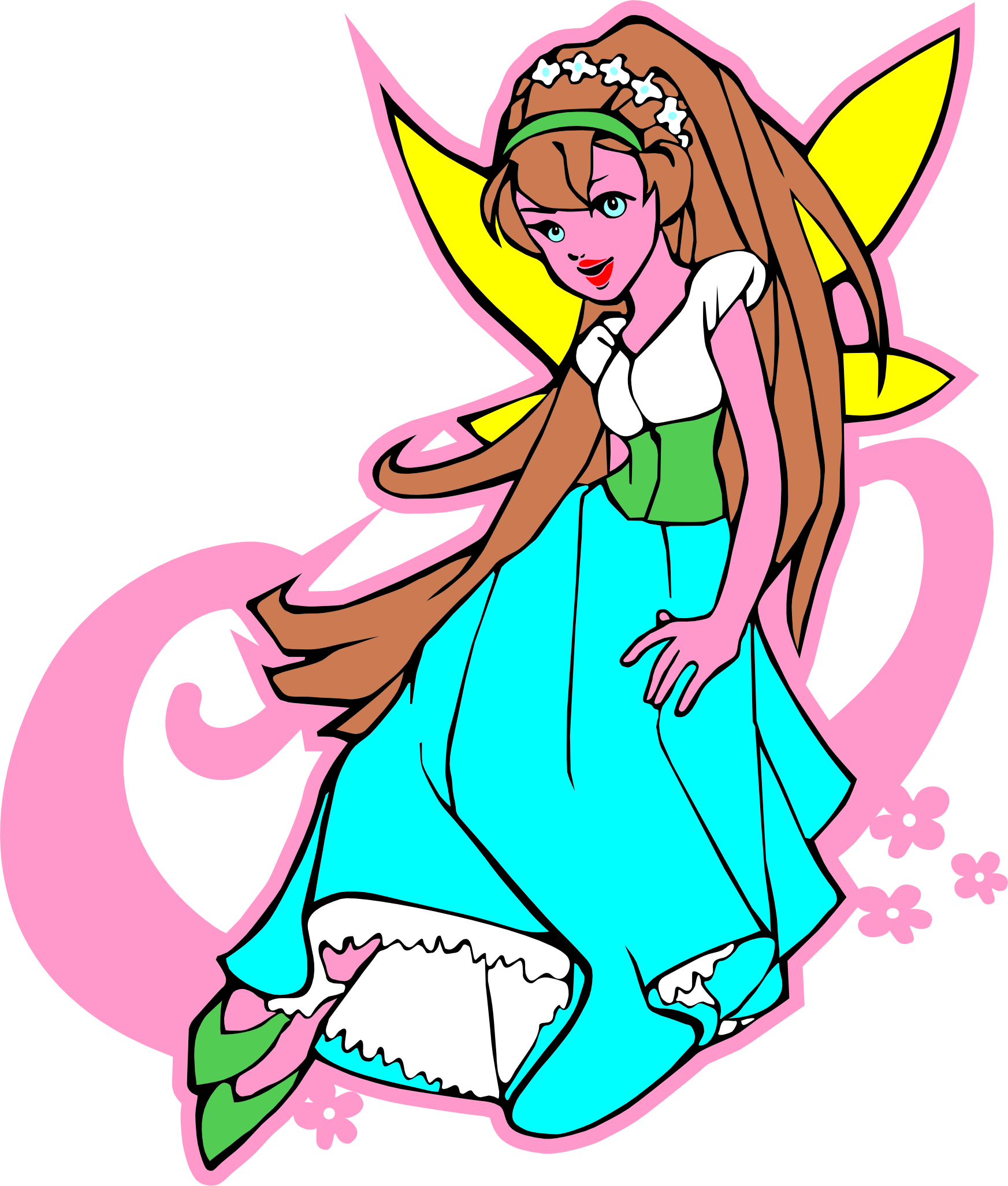 imagem do arquivo vetor para download Vetor Thumbelina