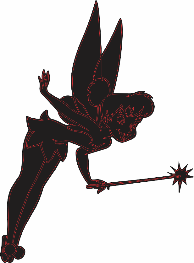 imagem do arquivo vetor para download Vetor Tinker Bel