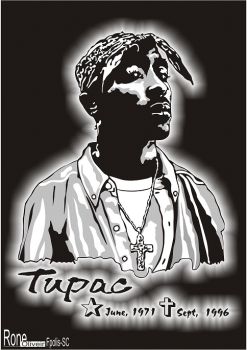 imagem do arquivo vetor para download Vetor Tupac
