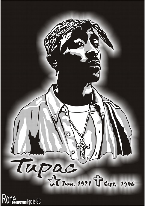 imagem do arquivo vetor para download Vetor Tupac