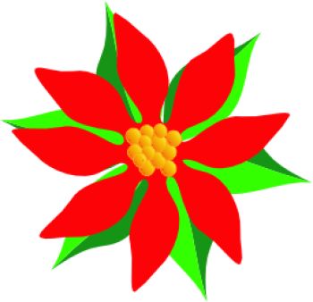 imagem do arquivo vetor para download Vetor  Flor Natalina