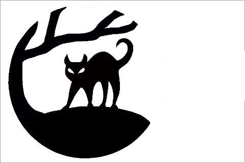 imagem do arquivo vetor para download Vetor Gato Arvore